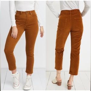 Marine Layer Vintage Straight Corduroy in Camel